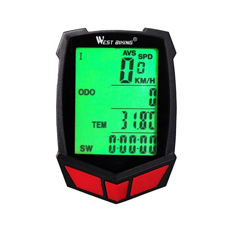 WEST BIKING 20 Functions Wireless Bike Computer Cycling Speedometer-Inbike Cycling