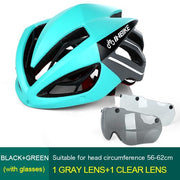 INBIKE Mountain Road Bike Cycling Safe Helmet with Magnetic Goggles-Inbike Cycling