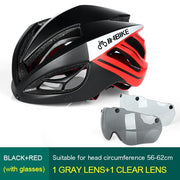 INBIKE Mountain Road Bike Cycling Safe Helmet with Magnetic Goggles-Inbike Cycling