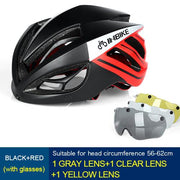 INBIKE Mountain Road Bike Cycling Safe Helmet with Magnetic Goggles-Inbike Cycling