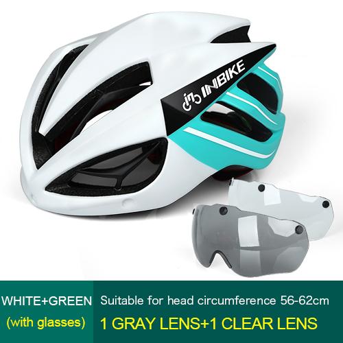 INBIKE Mountain Road Bike Cycling Safe Helmet with Magnetic Goggles-Inbike Cycling