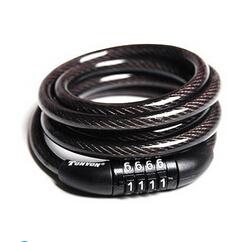 WEST BIKING Safe Tonyon Steel Password Bicycle Cable Lock-Inbike Cycling
