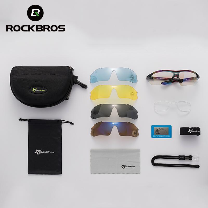 ROCKBROS Polarized Cycling Glasses Sports Bicycle Eyewear-Inbike Cycling