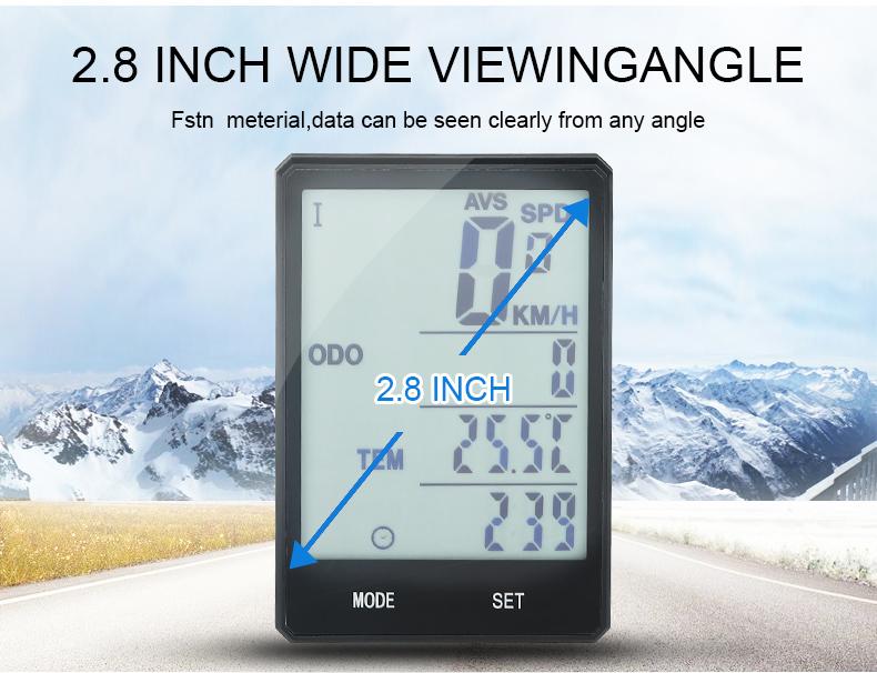 INBIKE 2.8inch Bike Wireless Computer Cycling Speedometer-Inbike Cycling