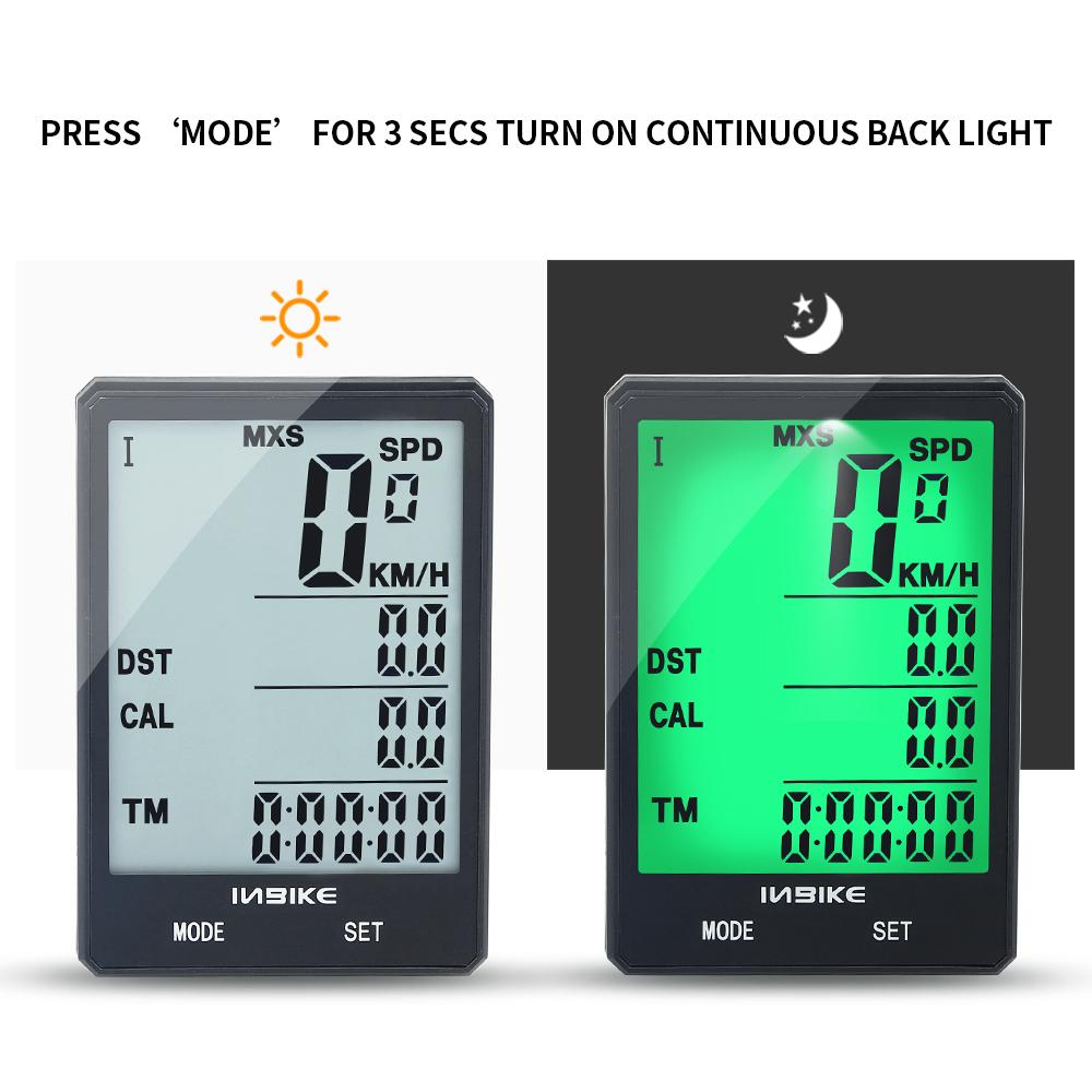 INBIKE 2.8inch Bike Wireless Computer Cycling Speedometer-Inbike Cycling