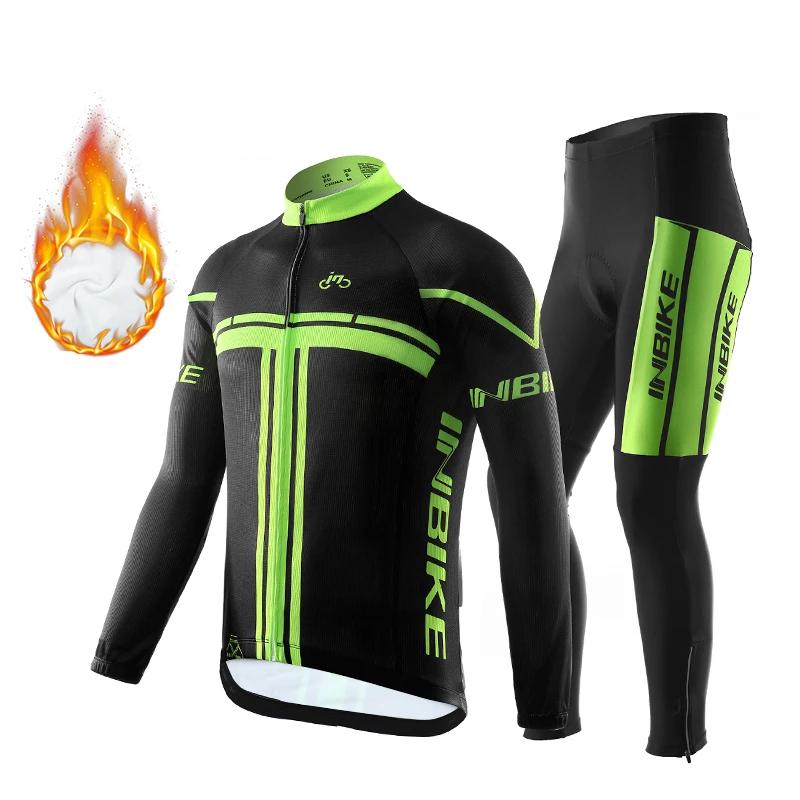 INBIKE Winter Thermal Fleece Cycling Set